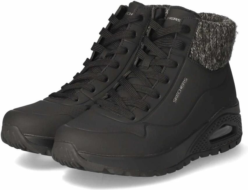 SKECHERS Boots 'Winterstiefel Damen 167988 BLK Kunststoff (Synthetik) in schwarz' zwart - Foto 10