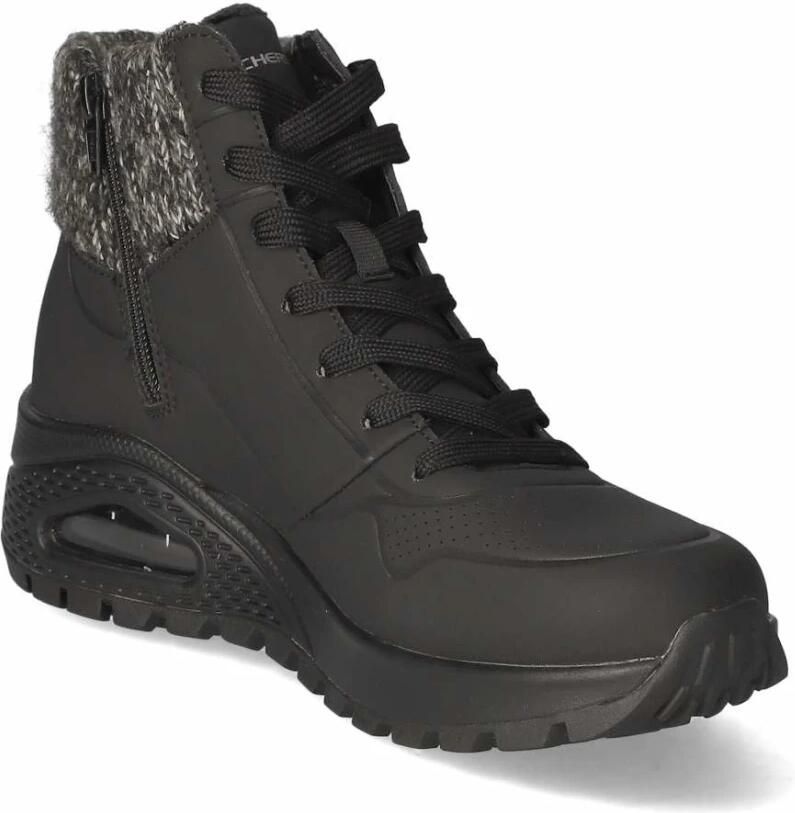 SKECHERS Boots 'Winterstiefel Damen 167988 BLK Kunststoff (Synthetik) in schwarz' zwart - Foto 9
