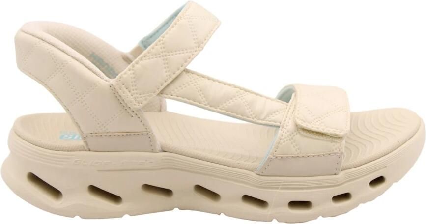Skechers Go Walk Glide-Step 2.0 Slip-Ins Sandalen Dames Beige