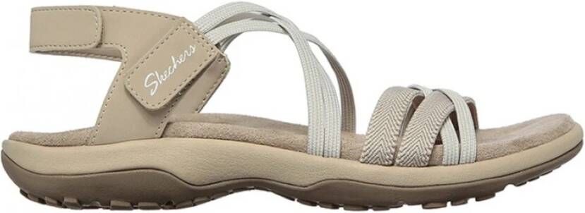 Skechers Slim Reggie Sandal Beige Dames