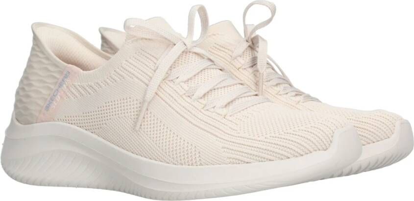 Skechers Hands Free Slip-Ins Ultra Flex 3.0 Brilliant Path VEGAN instapper Dames Wit - Foto 8