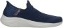 Skechers Ultra Flex 3.0 Smooth Step 232450-NVY Mannen Marineblauw Sneakers Sportschoenen - Thumbnail 2