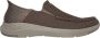 Skechers Slip-on Heel Pillow Sneaker Brown Heren - Thumbnail 2