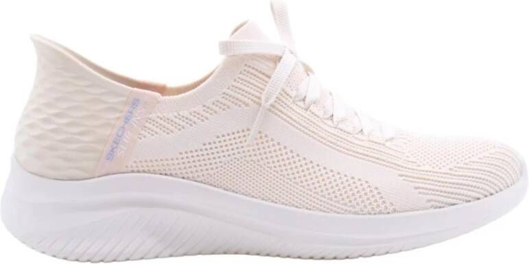 Skechers Hands Free Slip-Ins Ultra Flex 3.0 Brilliant Path VEGAN instapper Dames Wit - Foto 14