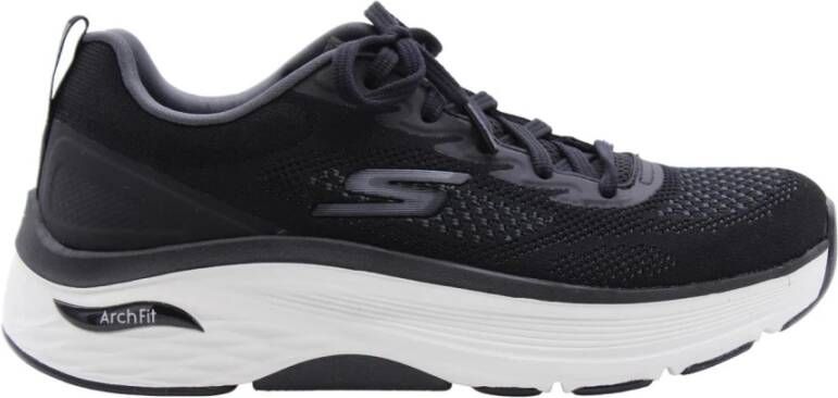 Skechers Sportieve Max Cush Arch Fit hardloopschoenen Zwart Heren