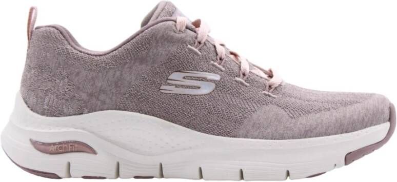 Skechers Stijlvolle en comfortabele sneakers voor vrouwen Roze Dames