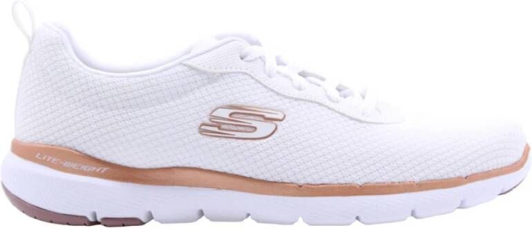 Skechers Dames Sneakers Stijl en Comfort Gecombineerd Wit Dames