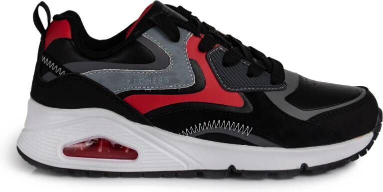 Skechers Uno Gen1 Color Surge Sneakers Jongens Zwart
