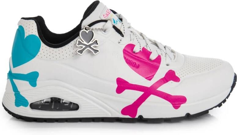 Skechers Hart & Kruisbeentjes Trendy Sneaker Multicolor Dames