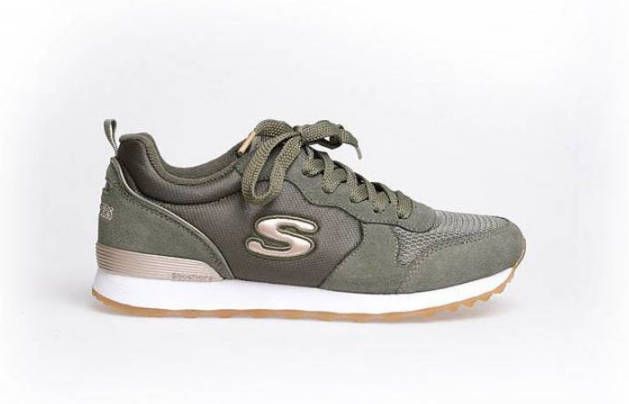 Skechers Sneakers GoldN Gurl Vrijetijdsschoen halfschoen veterschoen met air-cooled memory foam - Foto 7