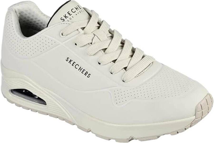 Skechers Heren Uno-Stand On Air Sneakers Beige