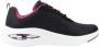 Skechers Air Meta Aired Out Sneakers Black Dames - Thumbnail 5