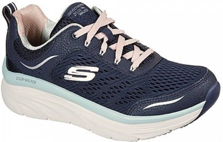 Skechers Sneakers Blauw Dames