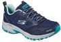 Skechers Trail dames wandelschoenen Blauw Extra comfort Memory Foam - Thumbnail 2