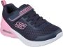 Skechers microspec max sneakers blauw roze kinderen - Thumbnail 2