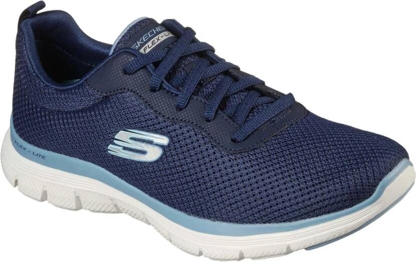 Skechers Brilliant Flex Appeal 4.0 Sneakers Blue Dames