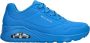 Skechers Uno Night Shades Sneakers Dames Blauw - Thumbnail 1