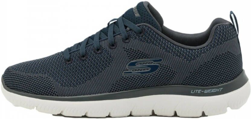 Skechers Verhoog je Sneaker Game met Stijlvol Comfort Blauw Unisex