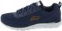 Skechers Track Mou Sneakers Blauw Heren - Thumbnail 1
