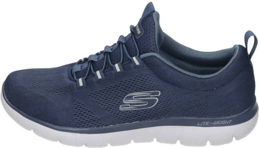 Skechers Summits Louvin Marineblauw Hardloopschoenen Heren