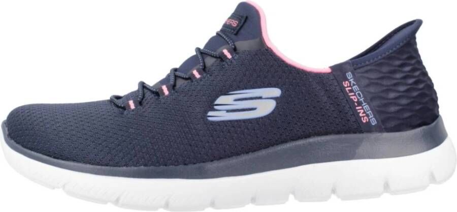 Skechers Slip-ins: Summits dames sneakers blauw Extra comfort Memory Foam - Foto 2