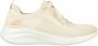 Skechers Flex 3.0 Big Plan Sneakers Vrouwen Beige Dames - Thumbnail 2