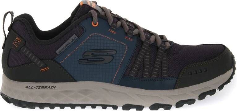 Skechers Herenschoenen voor wandelen Escape Plan 51591 Vor Gray Grijs Heren