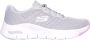 Skechers Arch Fit Infinity Cool Dames Sneakers Grijs - Thumbnail 2