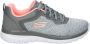 Skechers Dames Textiel Synthetische Sneakers Gray Dames - Thumbnail 1