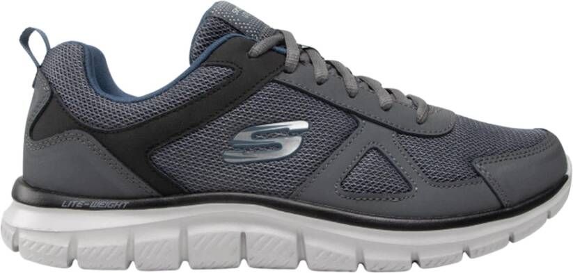 Skechers Track Scloric Marineblauw Hardloopschoenen voor heren