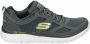 Skechers Stijlvolle Stoffen Sneakers voor Heren Grijs Heren - Thumbnail 12