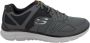 Skechers Tevredenheid-Flash Point Sneakers Gray Heren - Thumbnail 7