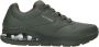 Skechers Sneakers Groen Imitatieleer 300430 Heren Kunstleer - Thumbnail 4