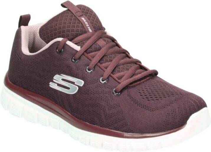 Skechers Comfortabele Sneakers voor Dames Rood Heren - Foto 3