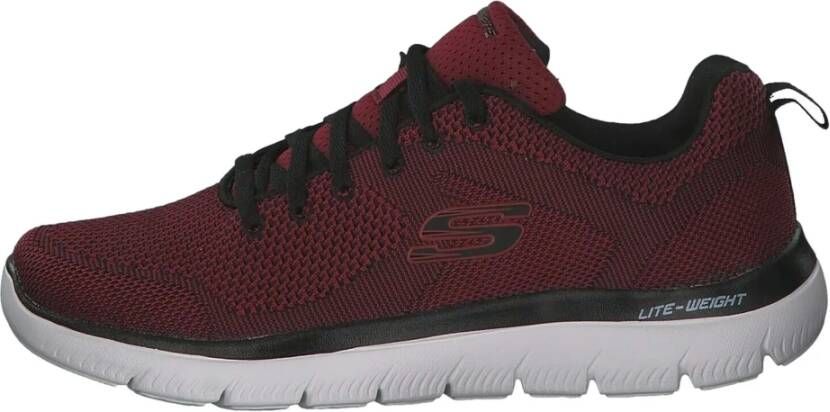 Skechers Sneakers Rood Heren