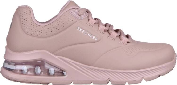 Skechers Stijlvolle Sneakers voor Modieuze Vrouwen Roze Dames