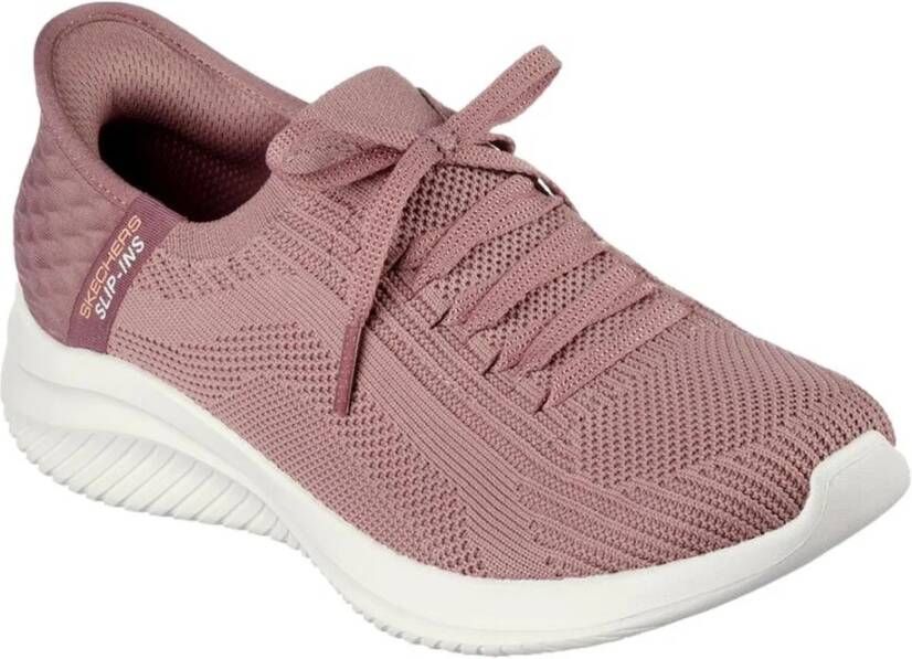 Skechers Dames Instappers: Ultra Flex 3.0 Brilliant Roze Pink Dames