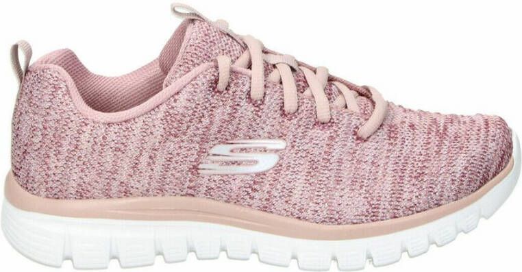 Skechers Sneakers Roze Dames