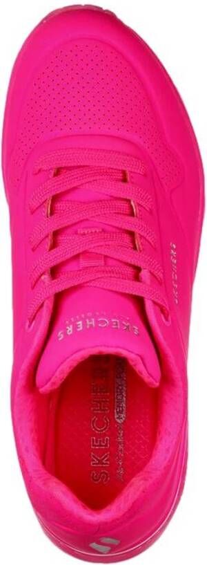 Skechers Plateausneakers UNO-NIGHT SHADES wedge sneaker chunky sneaker veterschoen met luchtkussenzool - Foto 6