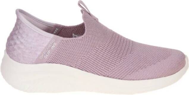 Skechers Hands Free Slip-Ins Ultra Flex 3.0 Smooth Step VEGAN Instapper Dames Roze - Foto 4