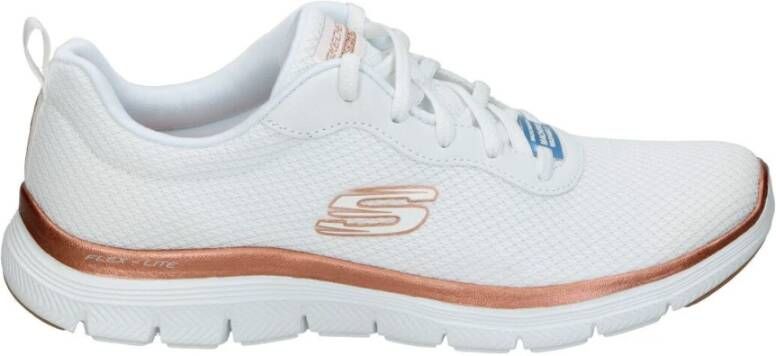 Skechers Dames Sneakers Stijl en Comfort Gecombineerd Wit Dames - Foto 6