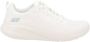 Skechers Witte Vetersneakers voor Vrouwen White Dames - Thumbnail 8