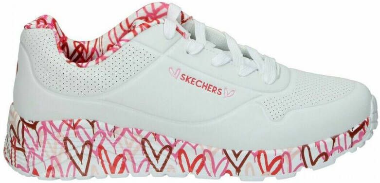 Skechers Sneakers Wit Dames