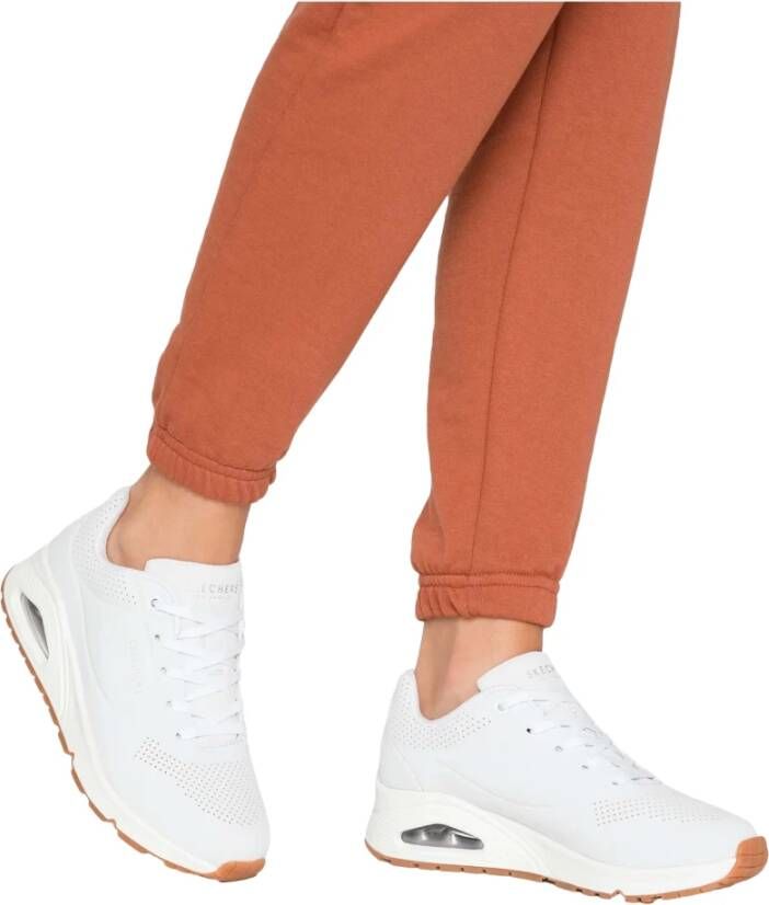 Skechers Sneakers Street Uno Stand on Air in eenvoudige look vrijetijdsschoen lage schoen veterschoen - Foto 4
