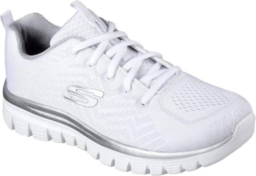 Skechers Sneakers Wit Heren
