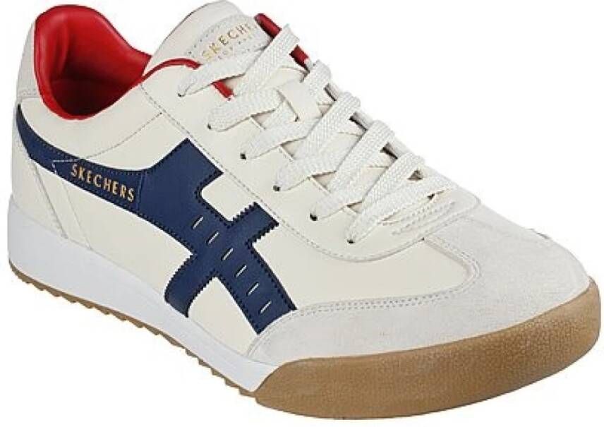 Skechers Zinger Manzilla Sneakers wit Leer - Foto 6