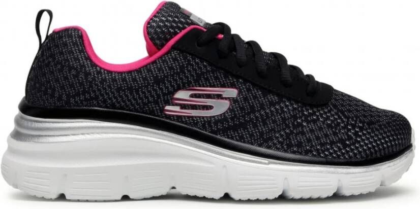 Skechers Track Zwart Hardloopschoenen voor