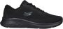 Skechers Dames Air-Cooled Memory Foam Sneakers Black Dames - Thumbnail 1