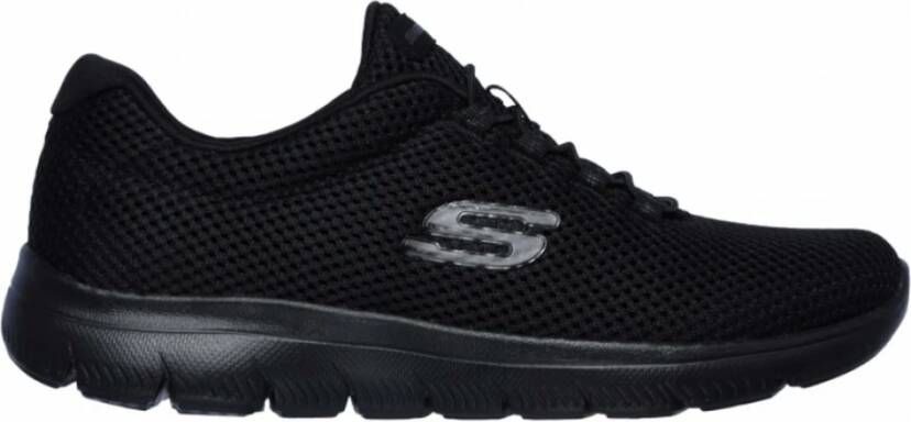 Skechers Summits Zwart Hardloopschoenen Dames