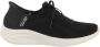 Skechers Ultra Flex 3.0 Brilliant Slip-ins 149710-BLK Vrouwen Zwart Sneakers Sportschoenen - Thumbnail 90